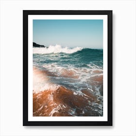 Wavy Ocean Art Print