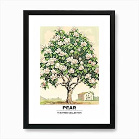 Pear Tree Storybook Illustration 1 Poster Art Print