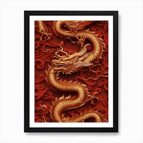 Chinese Dragon 4 Art Print