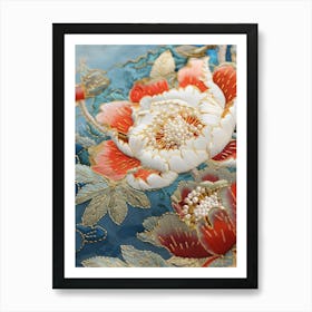 Chinese Embroidery 16 Art Print