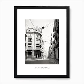 Poster Of Valencia, Spain, Photography In Black And White 4 Art Print