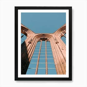 Old Monastery And Blue Berlin Sky 03 Art Print