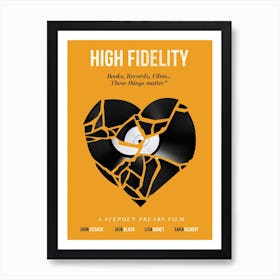 High Fidelity Movie Art Print