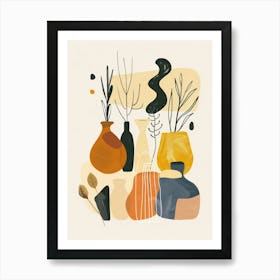 Abstract Home Objects 7 Art Print