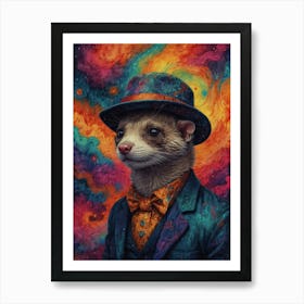 Ferret 1 Art Print