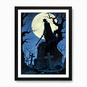 Bloodborne Game Gaming Art Print