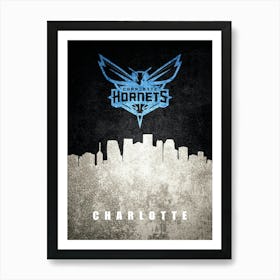 Charlotte Hornets Art Print