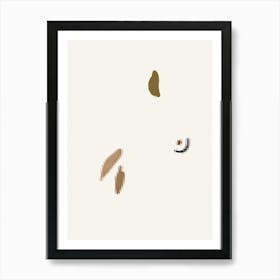 Abstract Neutral Art 1 Art Print