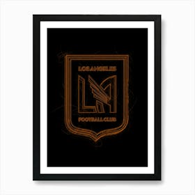 Los Angeles Fc 1 Art Print