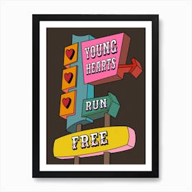 Young Hearts Run Free, Candi Staton Art Print