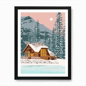 Emerald Lake Canada Art Print