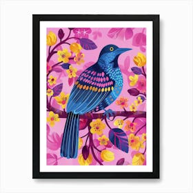 Bird On A Branch 29 Art Print