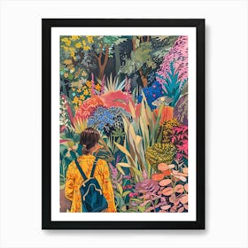 In The Garden Rhs Garden Wisley United Kingdom Art Print