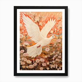 Seagull 2 Detailed Bird Painting Art Print