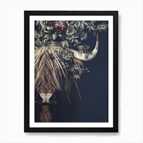 Highland Cow 1 Art Print