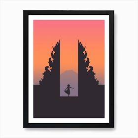 Pura Penataran Agung Lempuyang Temple, Bali, Indonesia Art Print