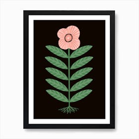 Pink Flower Art Print