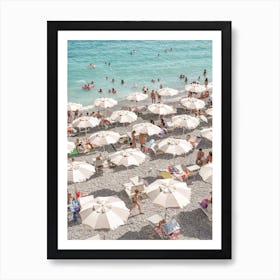 Amalfi Beach Art Print