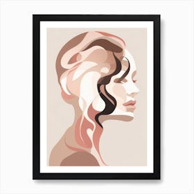 Portrait Of A Woman 13 Art Print