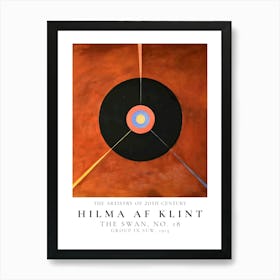 Hilma Af Klint Swan 7 Art Print