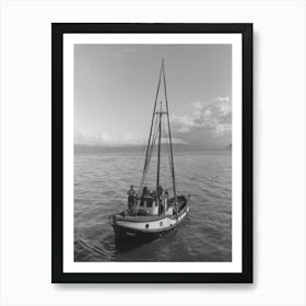 Fishing Boat, Astoria, Oregon By Russell Lee Art Print