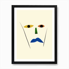 Lines And Cut Out Art Print