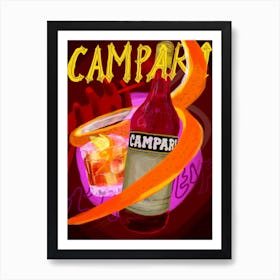 Campari Art Print