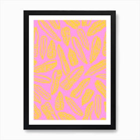 Palm Springs in Pink Art Print