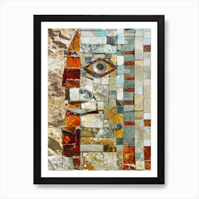 Mosaic Art 11 Art Print