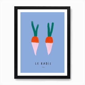 Le Radis Art Print