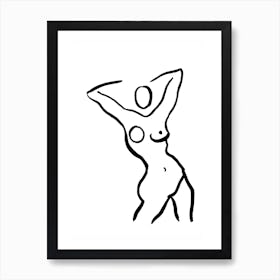 Nude 7 Art Print