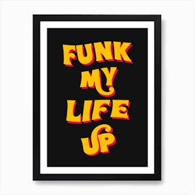 Funk My Life Up, Paolo Nutini Art Print