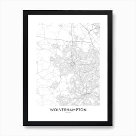 Wolverhampton Art Print