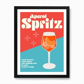 Aperol Spritz Art Print