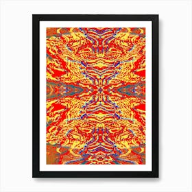 Abstract By Person Art Print