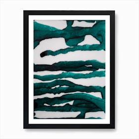 Abstract Forest 3 Art Print