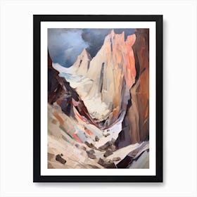 Mount Whitney Usa 4 Mountain Painting Art Print