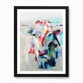 Cow Painting Art Print