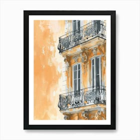 Cannes Europe Travel Architecture 4 Art Print