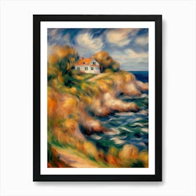 House By The Sea Art Print