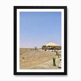 Desert Tent Art Print