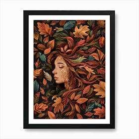 Autumn Leaves 75 Art Print