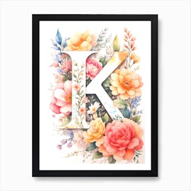 Letter K Art Print