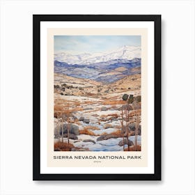 Sierra Nevada National Park Spain 1 Poster Art Print