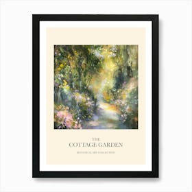 Cottage Garden Poster Wild Garden 5 Art Print