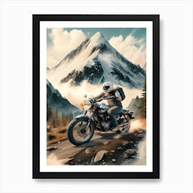 Bike Art2 Art Print