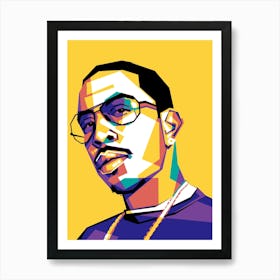 Ludacris WPAP Art Print