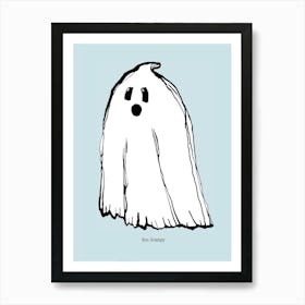 Boo Grampy Art Print