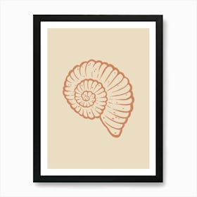 Seashell 07 Art Print