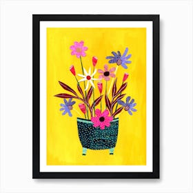 Bright Flowers Art Print